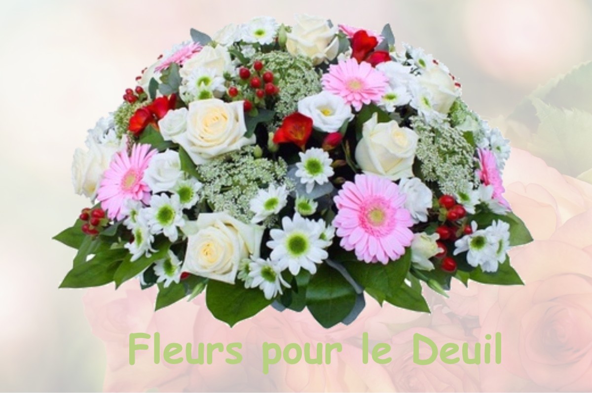fleurs deuil DOUSSARD